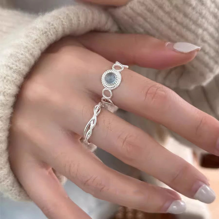 Wholesale Ring with adjustable opening, niche, high-end, light luxury, versatile new product