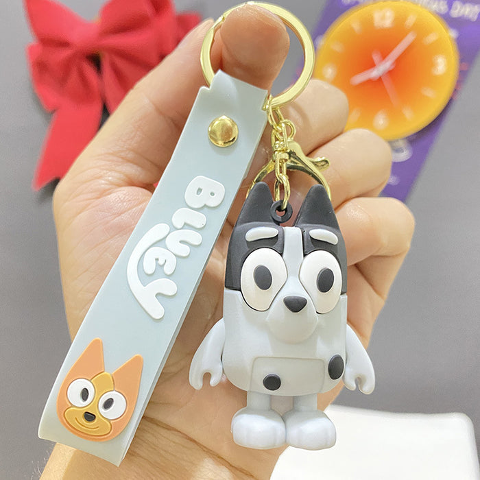 Wholesale PVC Cartoon Doll Keychain JDC-KC-WuYi135