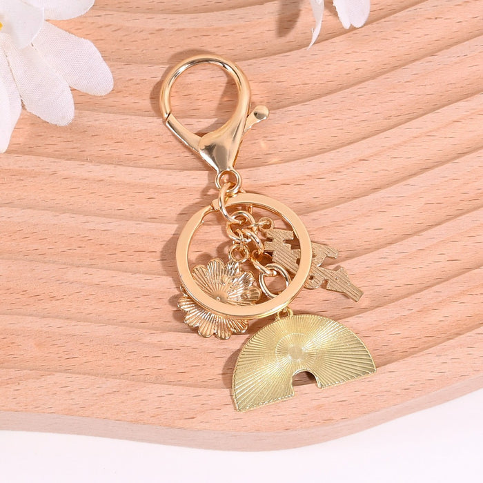 Wholesale Alloy keychain cartoon cute bag key pendant gift keychain