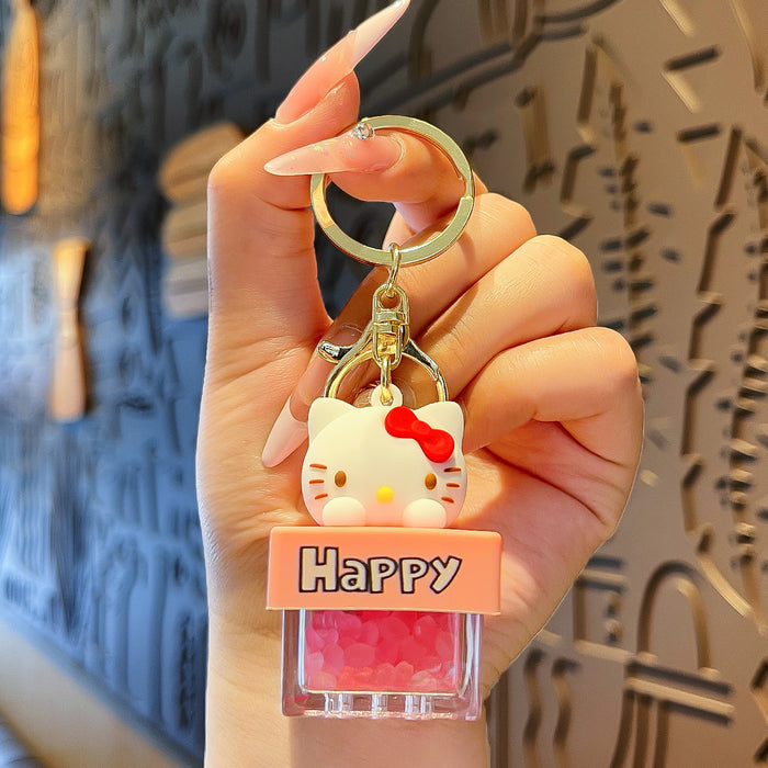 Wholesale Cute Cartoon Three-dimensional Aromatherapy Acrylic Keychain JDC-KC-ZhiZ005