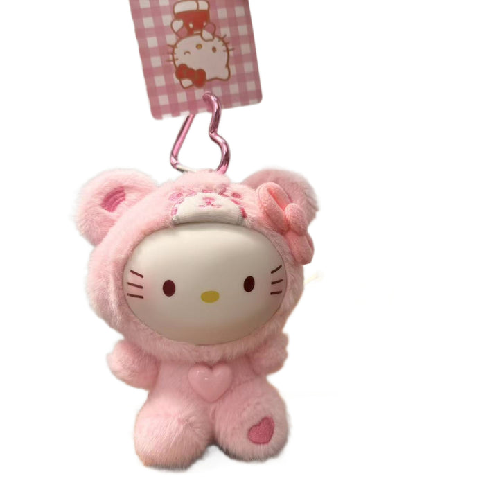 Wholesale Cute plush pajama keychain
