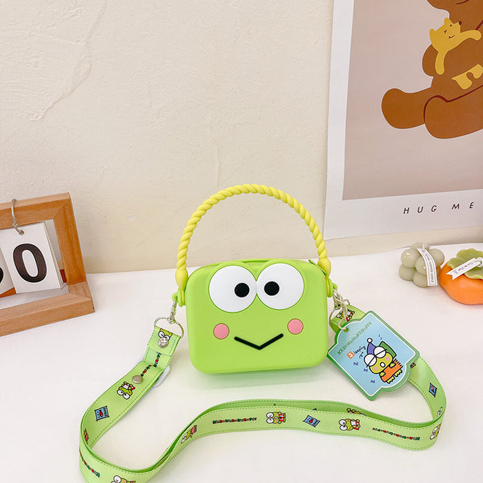 Wholesale Silicone Cartoon Kids Diagonal Bag JDC-SD-TianJ001