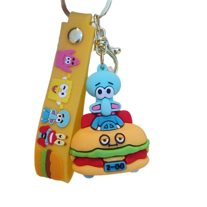 Wholesale Cartoon Sponge Keychain