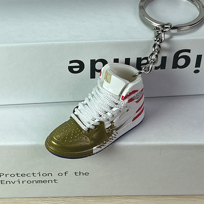 Wholesale PVC Shoe Mold Keychain JDC-KC-XingS002