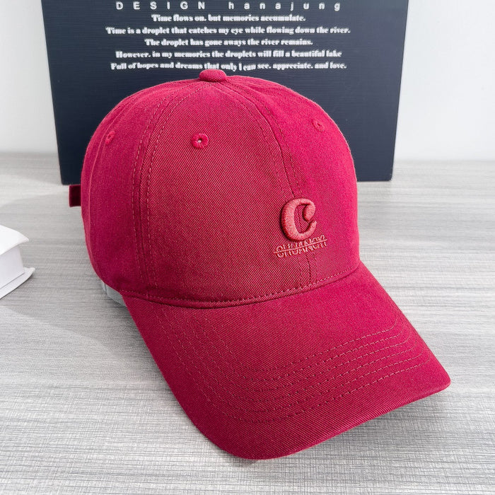 Wholesale Wide brimmed hardtop baseball cap for women, versatile for all seasons, fashionable and casual street shading duckbill hat