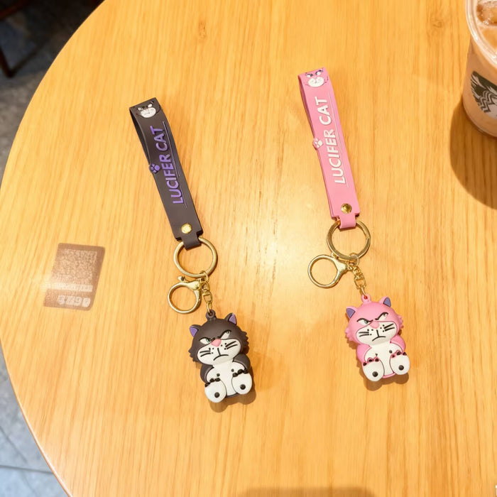 Wholesale Cross-Border Hot Selling Rufaxi Cat Cartoon Cute Creative Key Bag Pendant Toy Gift
