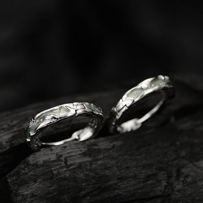 Wholesale High sense S925 sterling silver glue exquisite girls' earrings