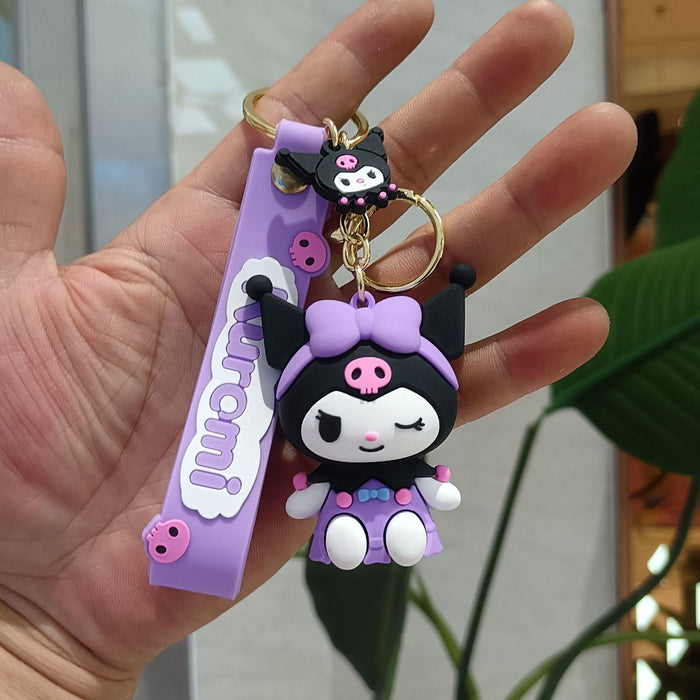 Wholesale PVC Cartoon Doll Keychain JDC-KC-KuangK001