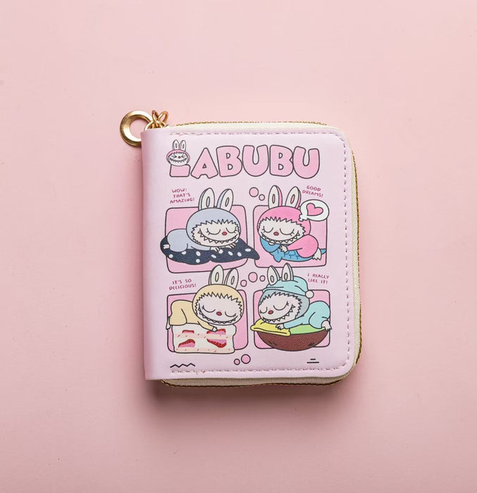 Wholesale Small Wallet Short Folding Card Holder Student Compact Multi-Compartment Wallet