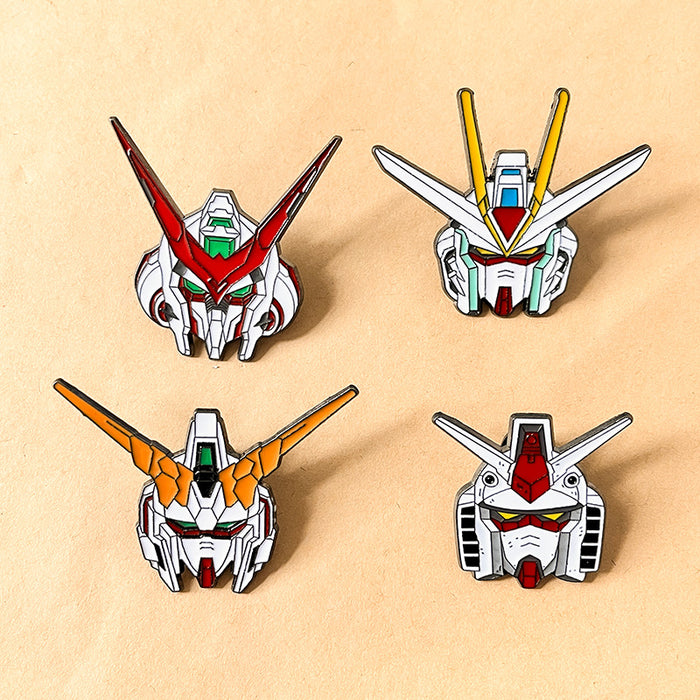 Wholesale Creative brooch cartoon free metal badge bag