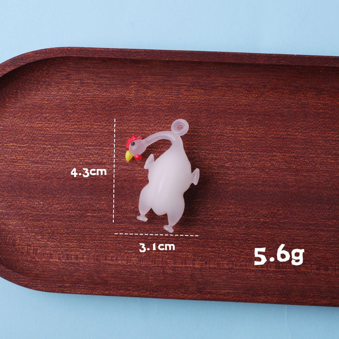 Wholesale Car-mounted color-changing roast duck car pendant