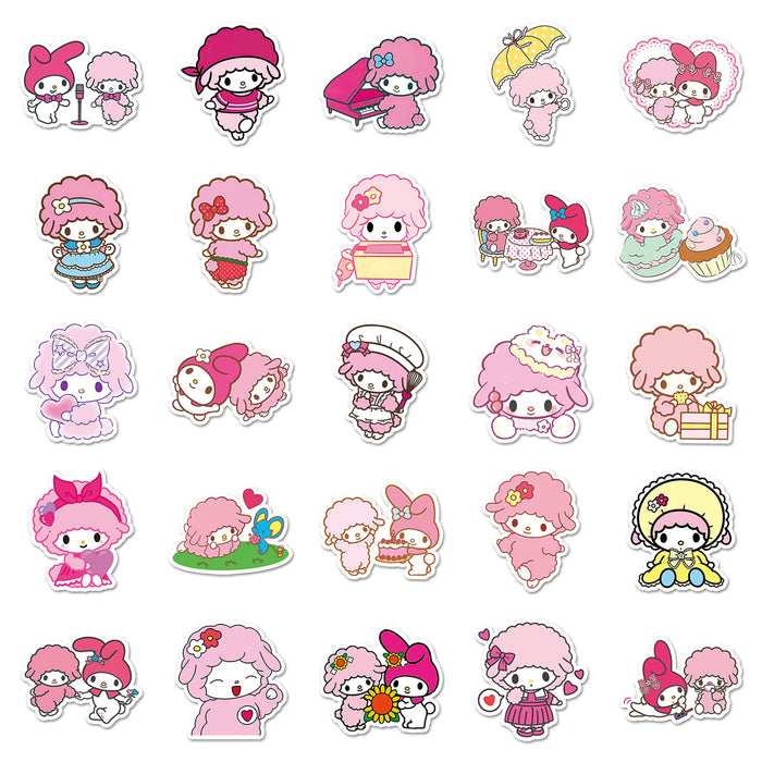 Wholesale 50pcs sheep waterproof decoration  small stickers
