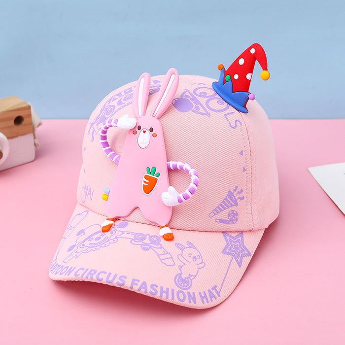 Wholesale Summer Cartoon Children's Cotton Polyester Baseball Cap JDC-FH-ChuYu003