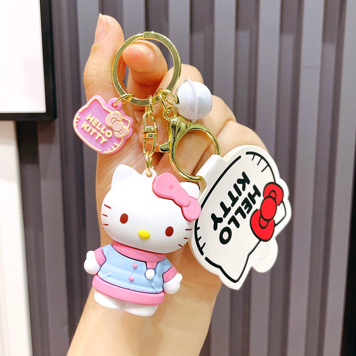 Wholesale Cartoon Silicone Keychain JDC-KC-MZL013