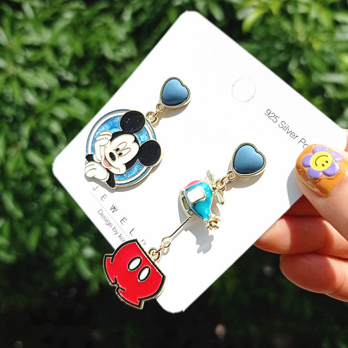 Wholesale Cartoon Alloy Cute Earrings JDC-ES-Xingj044