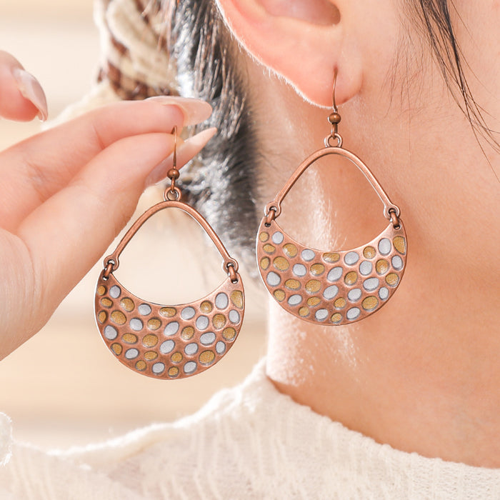 Wholesale Bohemian Retro Tassel Earrings Ethnic Style Zinc Alloy Gift MOQ≥2