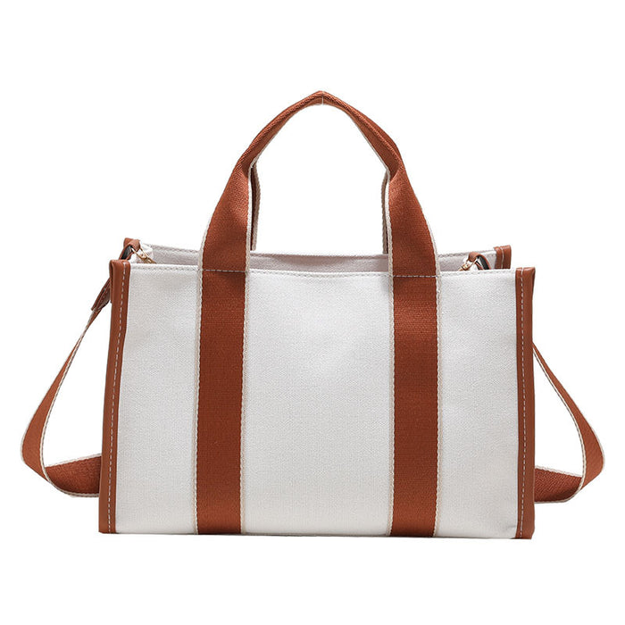Wholesale Canvas Urban Simplicity Tote Bag Stylish Everyday Fashion Accessory