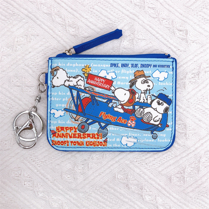 Wholesale PU Cartoon Printing with Key Ring Card Holder Coin Purse JDC-WT-YaLL020