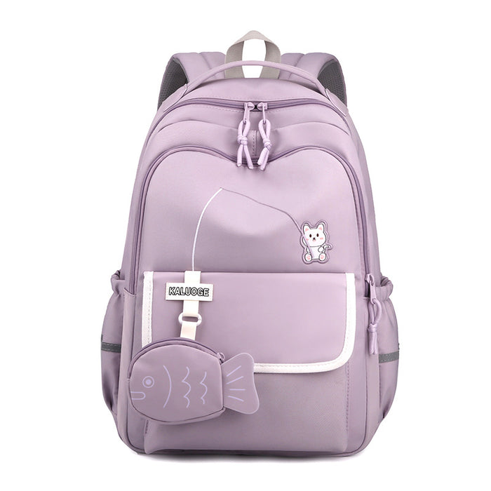 Wholesale Nylon Large Capacity Children's Backpack JDC-BP-YuanDuo096