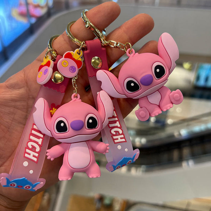 Wholesale Cute Doll PVC Keychains JDC-KC-MiaoY066