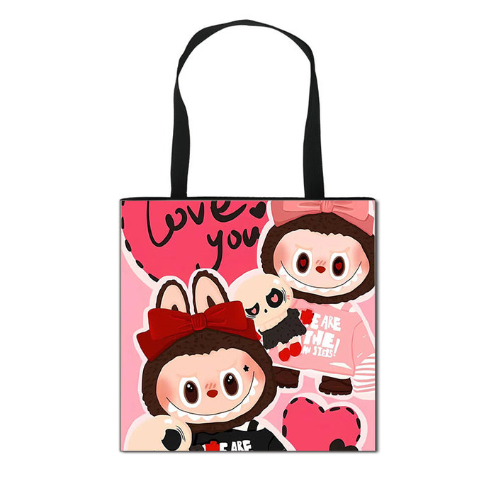 Wholesale Shopping Bag Cute Storage Bag Polyester Satchel Large Capacity  Bag