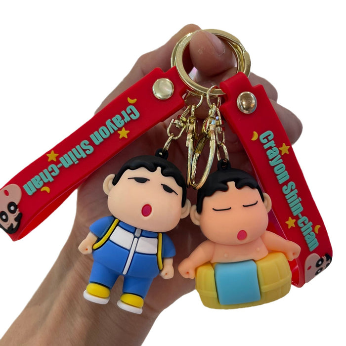 Wholesale Keychain Cartoon Doll Car Keychain Cute Couple Bag Pendant Pendant Small Gift