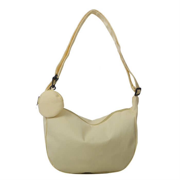 Wholesale Canvas bag, crossbody bag, large capacity casual versatile shoulder bag