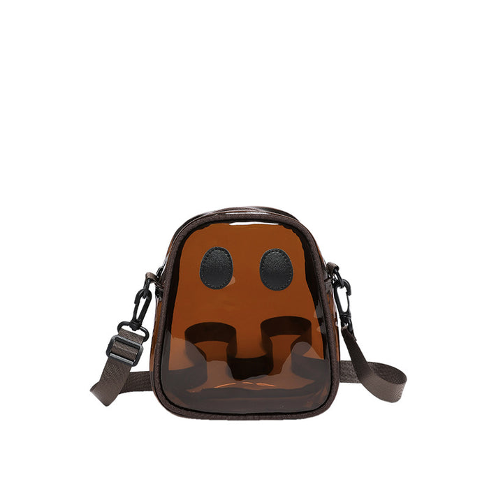 Wholesale Single shoulder bag, transparent and cute crossbody bag