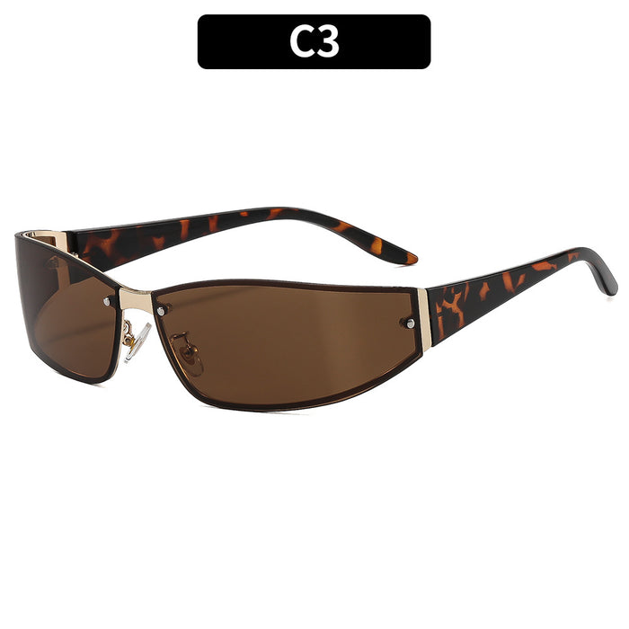 Wholesale Y2K Frameless Sunglasses Trendy Street Fashion Sun Glasses for Women