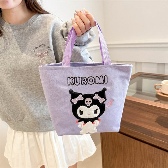 Wholesale Canvas Handbag Cartoon Character Lunch Bag Teen Girl Gift MOQ≥2