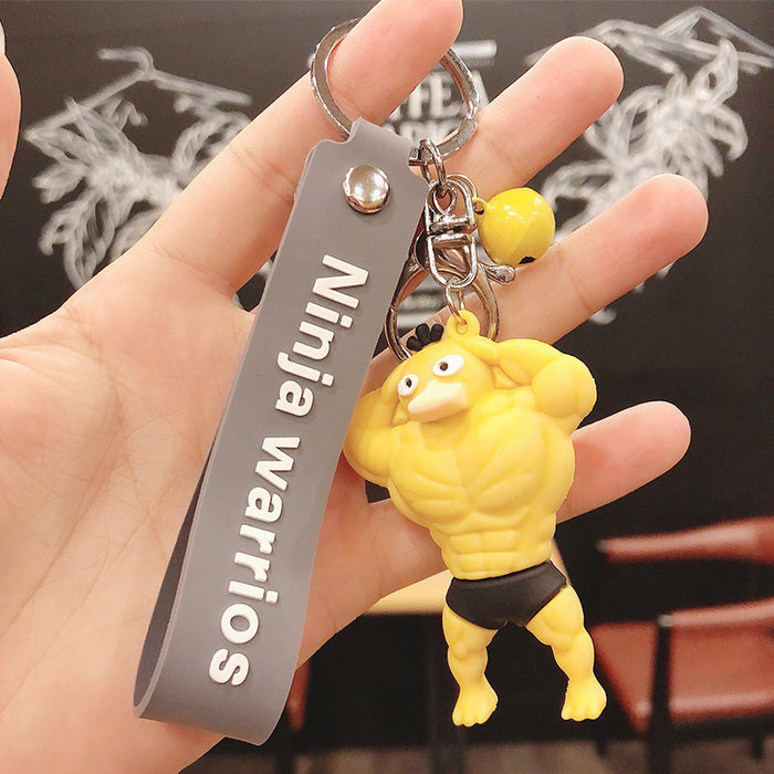 Wholesale Cartoon Silicone Doll Keychain JDC-KC-HaoXi027