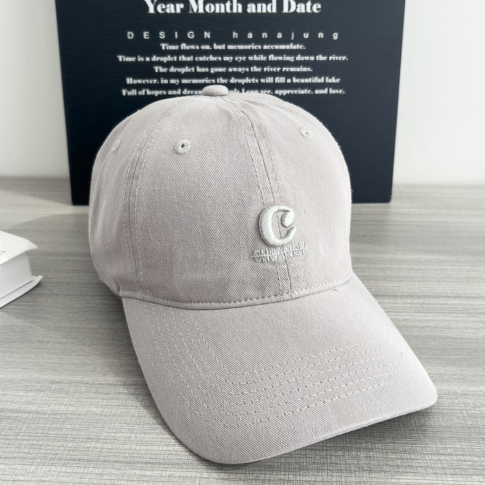 Wholesale Wide brimmed hardtop baseball cap for women, versatile for all seasons, fashionable and casual street shading duckbill hat