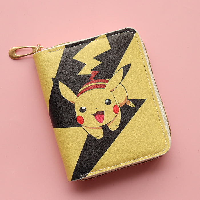 Wholesale PU Cartoon Printing Zipper Coin Purse JDC-WT-Jumei005