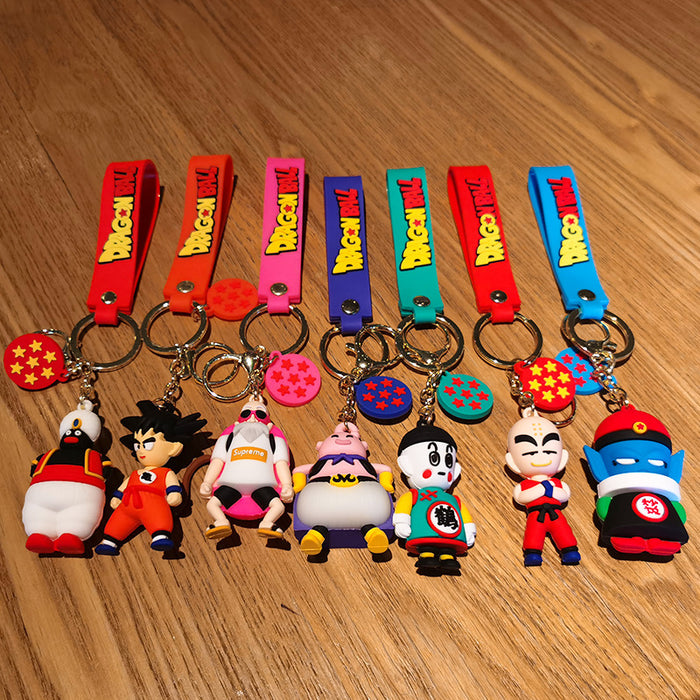 Wholesale Cartoon Doll Rubber Keychain JDC-KC-Tingm165