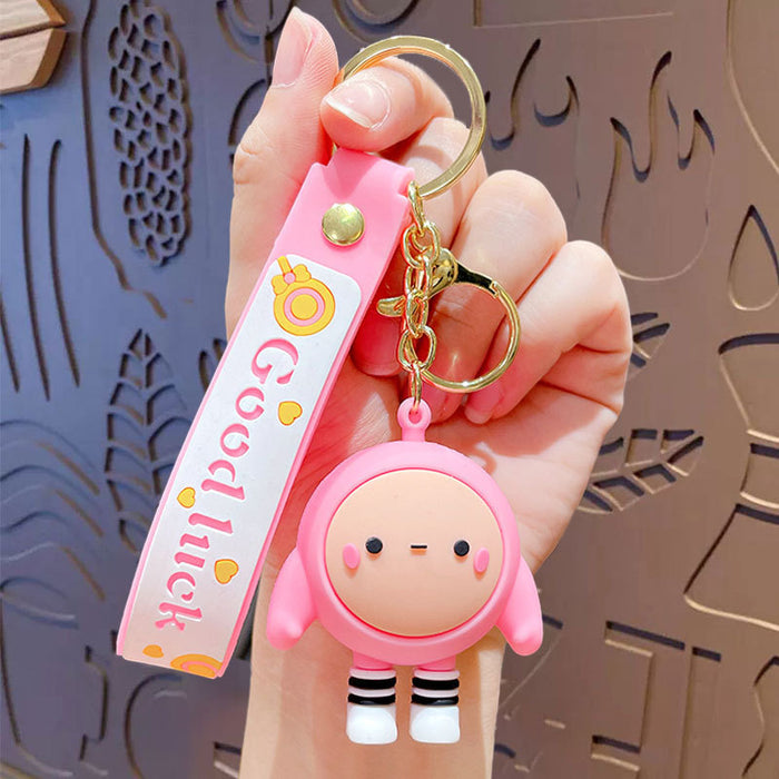 Wholesale Cartoon Bag Party Keychain Pendant Doll Car Keychain