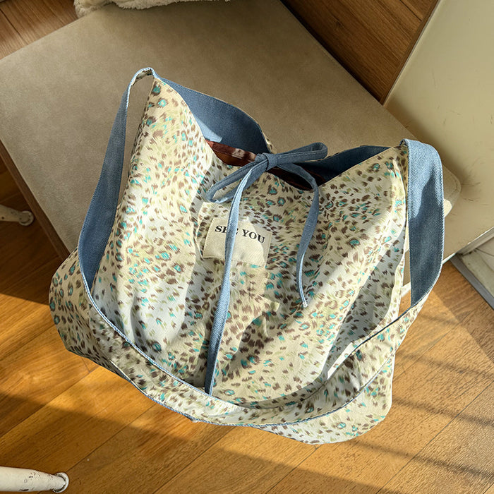 Wholesale New Large Capacity Dual Use Cowboy Bag for Work and Commuting, Fashionable, Simple, Ethnic Style, Versatile Crossbody Bag