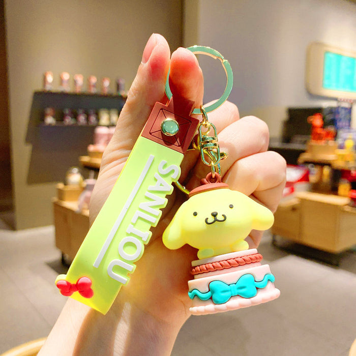 Wholesale Silicone Cartoon Doll Keychain JDC-KC-MingT089