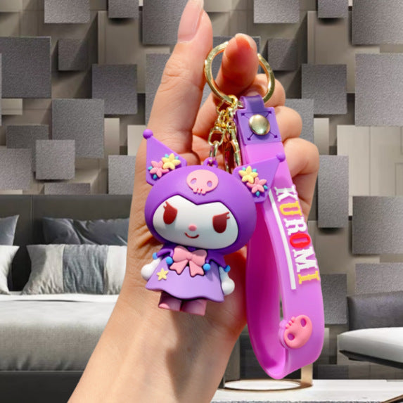 Wholesale PVC Cartoon Doll Keychain JDC-KC-Yid009