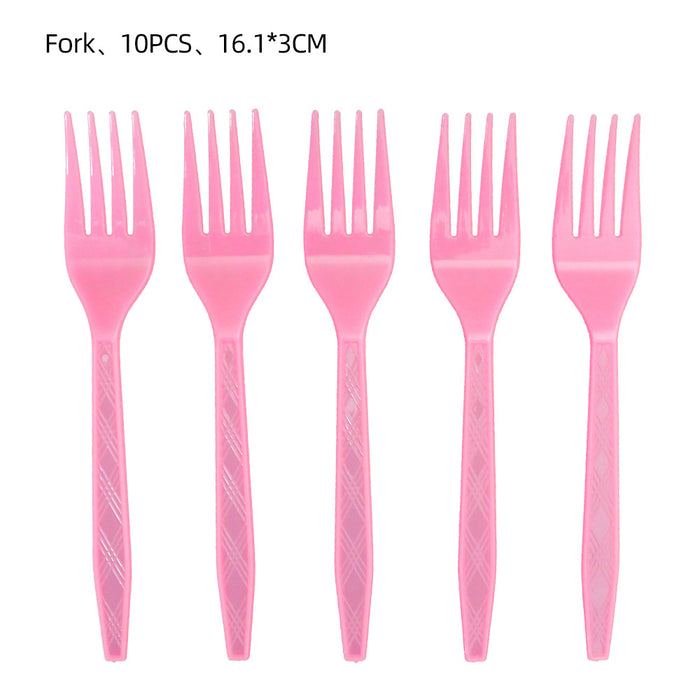 Wholesale Mermaid Theme Tableware Tablecloth Paper Cup Tissue Paper Tray Pink Fishtail Decoration Birthday Party Layout