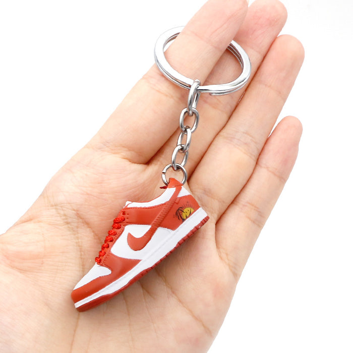 Wholesale PVC Shoe Model Keychain JDC-KC-QLPing002