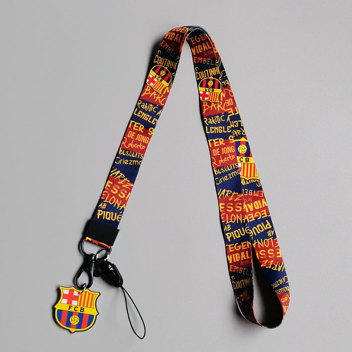 Wholesale Trendy Cartoon Lanyard With Card Holder Polyester Neck Strap For Student And Work Badge Gift