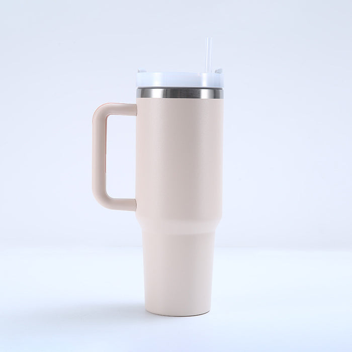 Wholesale 40oz handle car cup double-layer stainless steel ice bullies cup large-capacity thermos cup