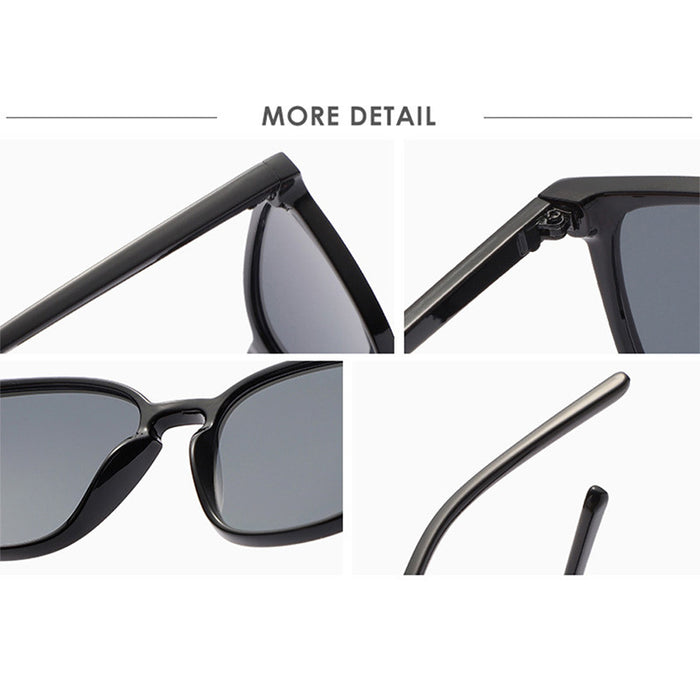 Wholesale Simple Square Frame PC Sunglasses JDC-SG-Fuxin008