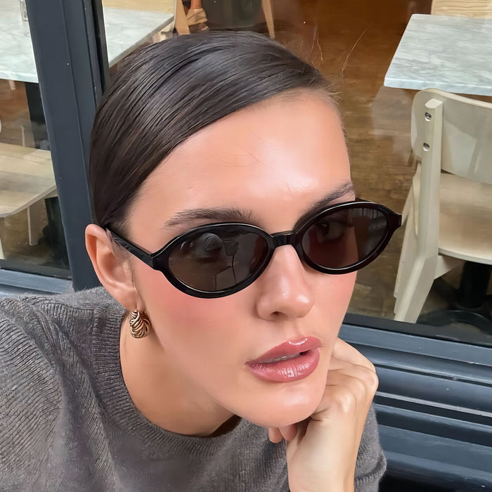 Wholesale Small Frame Oval Fashion Sunglasses