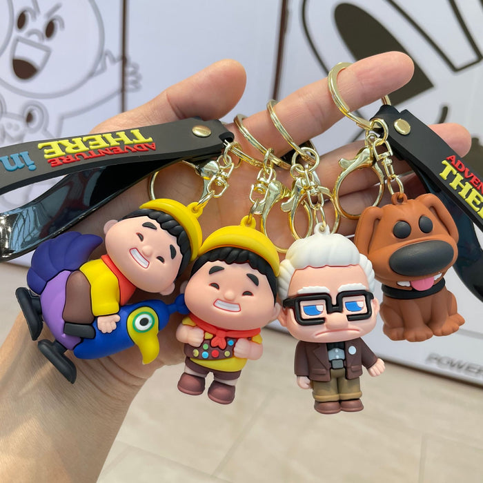 Wholesale Keychain 3D Cartoon Doll Car Keychain Bag Pendant Pendant