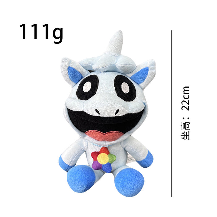 Wholesale Horror smile animal series doll pink pig plush toy