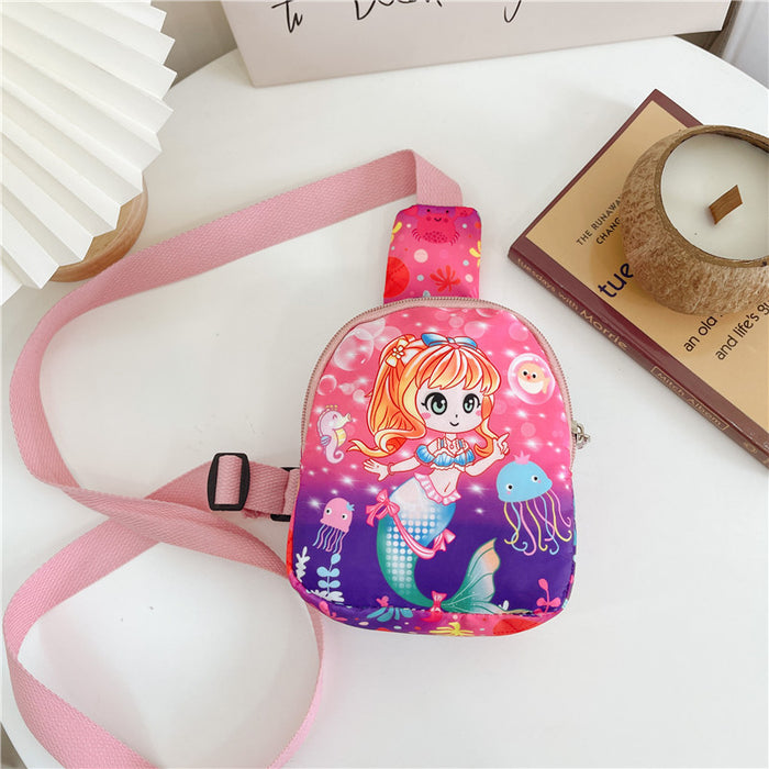 Wholesale Nylon Simple Casual Children's Crossbody Bag JDC-SD-YuanDuo083