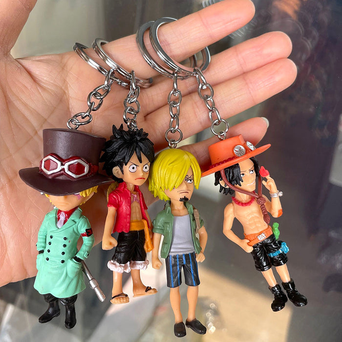 Wholesale 8PCS Anime Creative Cartoon Keychains JDC-KC-Manyi005