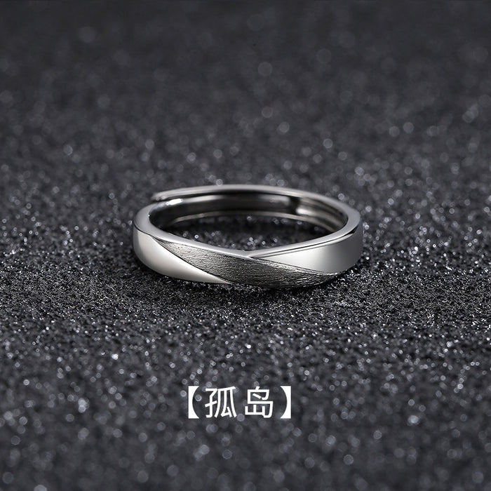 Wholesale Vintage Distressed Copper Men S Adjustable Stacking Rings Pixiu Möbius Design Everyday Fashion Accessory