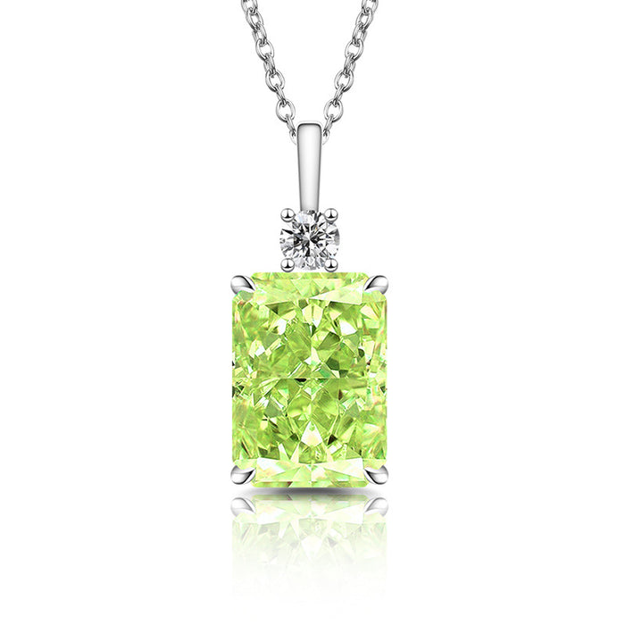 Wholesale Copper Perfume Bottle Pendant Necklace Diamond Cut Sparkle Jewelry Accessory for Everyday Wear